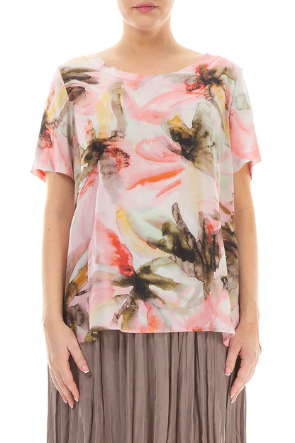 Short Sleeves Oasis Silk Bamboo Top 1