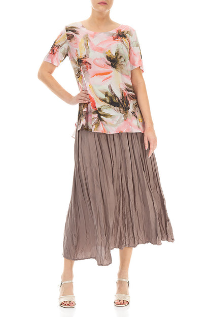 Short Sleeves Oasis Silk Bamboo Top 4