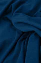 Short Sleeves Royal Blue Cotton T-Shirt 5