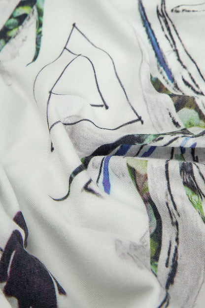 Short Sleeves Urban Jungle Cotton Top 5