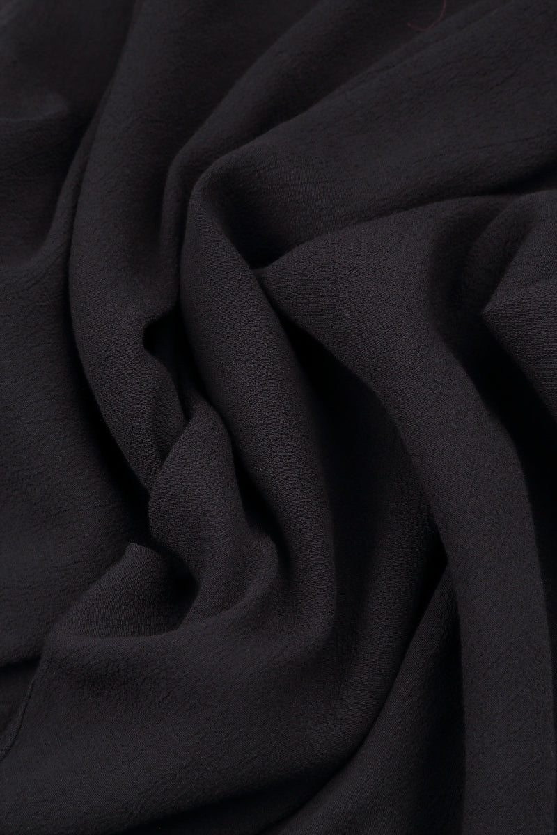 Short Sleeves V-Neck Graphite Viscose Blouse 5