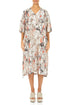 Side Pocket V-Neck Savannah Linen Dress 1