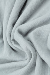 Silver Grey Gauze Linen Scarf 4