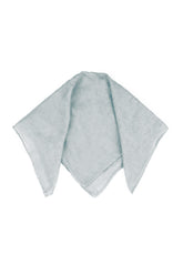 Silver Grey Gauze Linen Scarf 6