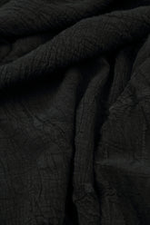 Single Pocket Black Linen Viscose Tunic 5