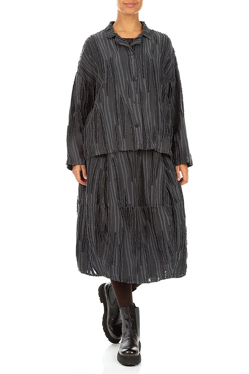 Slate Fray Weave Jacket 4