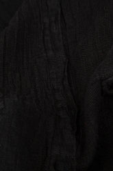 Sleeveless Black Linen Top 5
