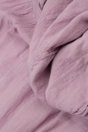 Sleeveless Bubbles Rose Linen Tunic 6