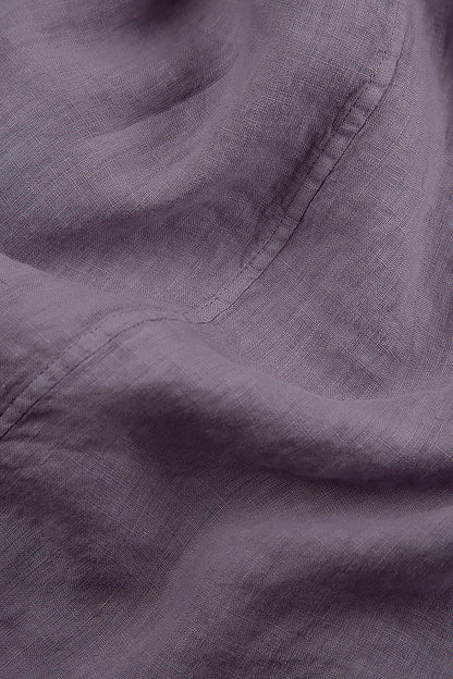 Sleeveless Lavender Linen Top 5