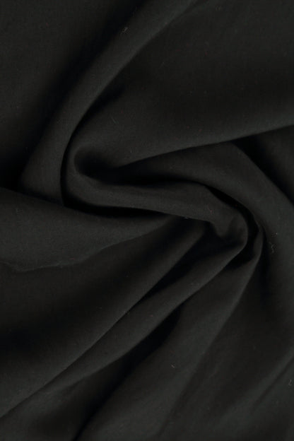 Sleeveless Mini Black Cotton Dress 5