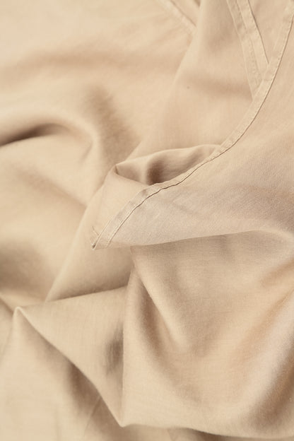Sleeveless Olive Silk Bamboo Top 5