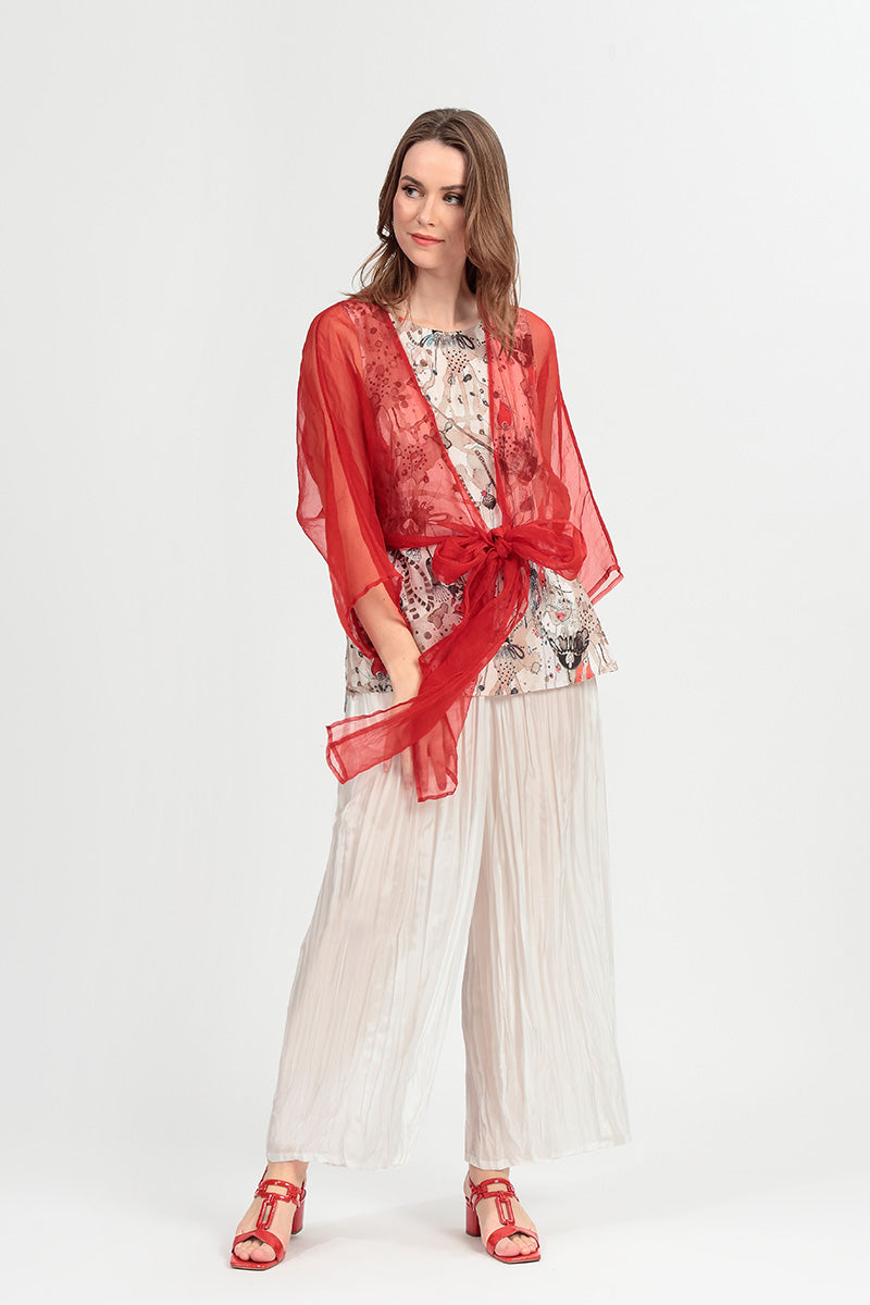 Sleeveless Savannah Silk Bamboo Top 6