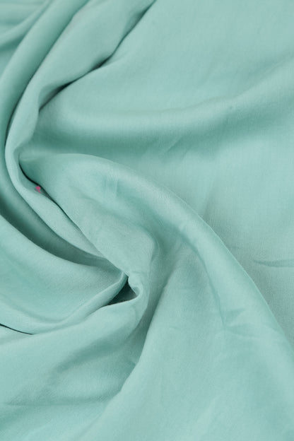 Sleeveless V-Neck Mint Silk Bamboo Blouse 5