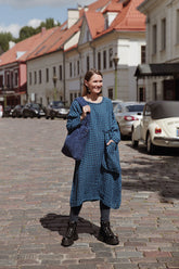Soft Azure Teddy Cotton Bag 7