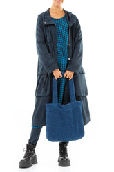 Soft Azure Teddy Cotton Bag 2