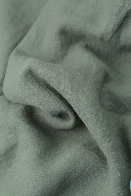Softly Structured Sage Linen Jacket 5