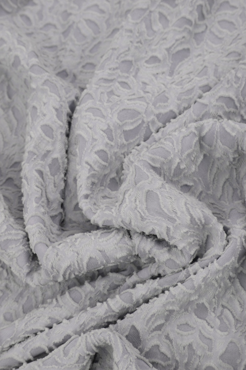 Split Hem Floral Lilac Grey Silk Trousers 5