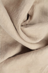 Straight Beige Linen Trousers 5