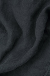 Straight Graphite Linen Trousers 5