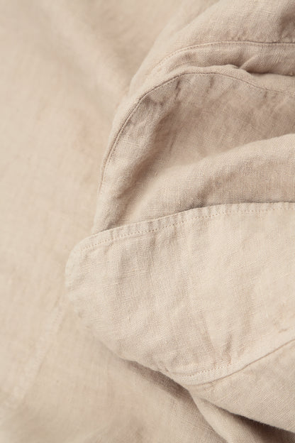 Strappy Beige Linen Jumpsuit 5