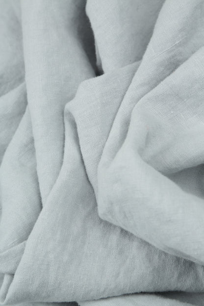 Trägerloses silber-graues Leinen-Camisole-Top