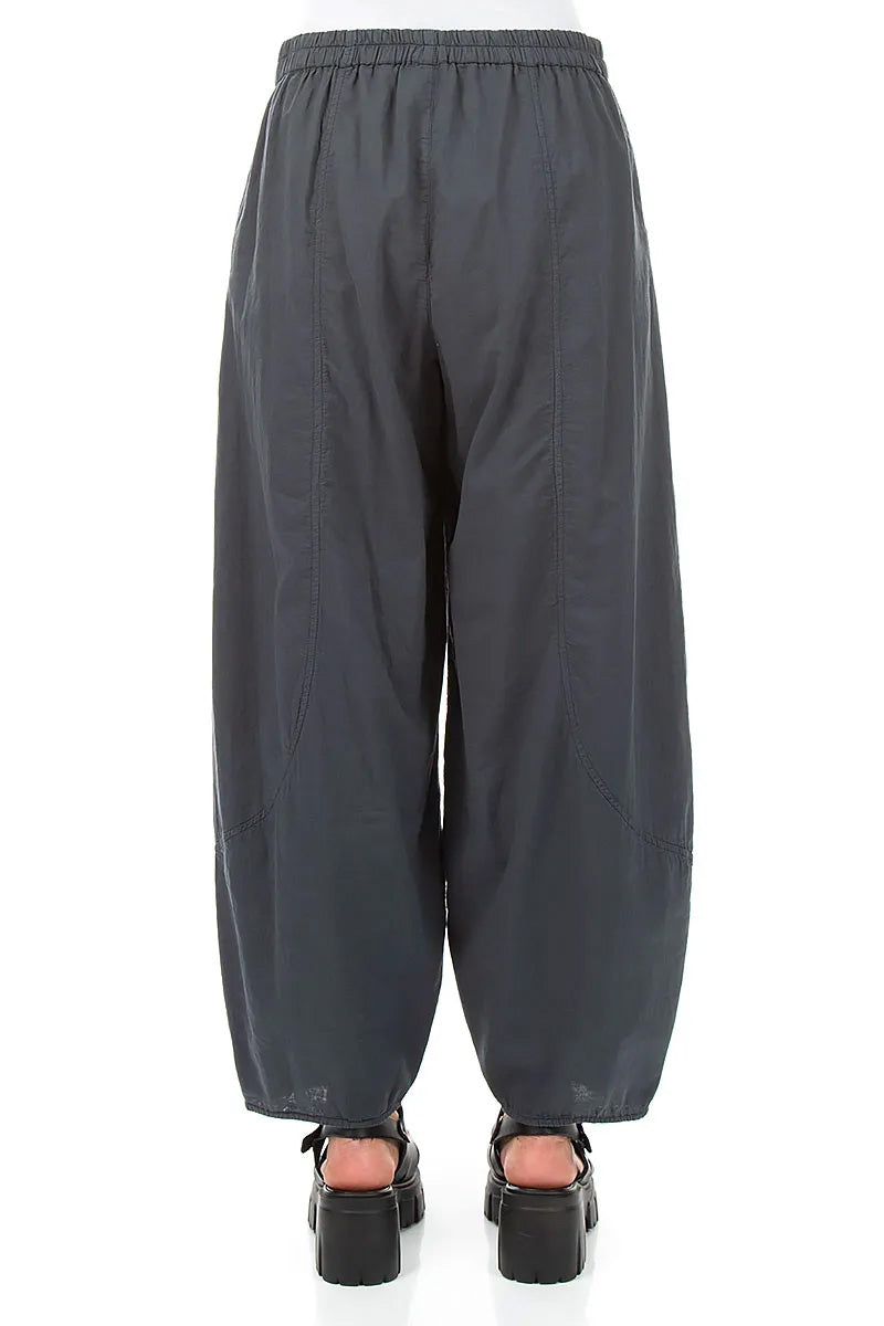 Taper Graphite Cotton Trousers 2