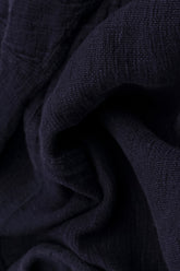 Taper Royal Purple Mélange Linen Trousers 5