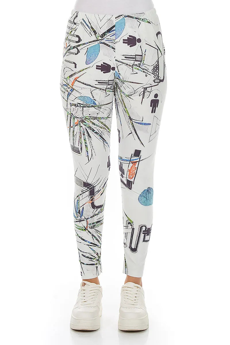 Urban Jungle Cotton Leggings 1
