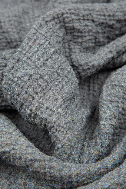 Midi Grey Wool Dress 6