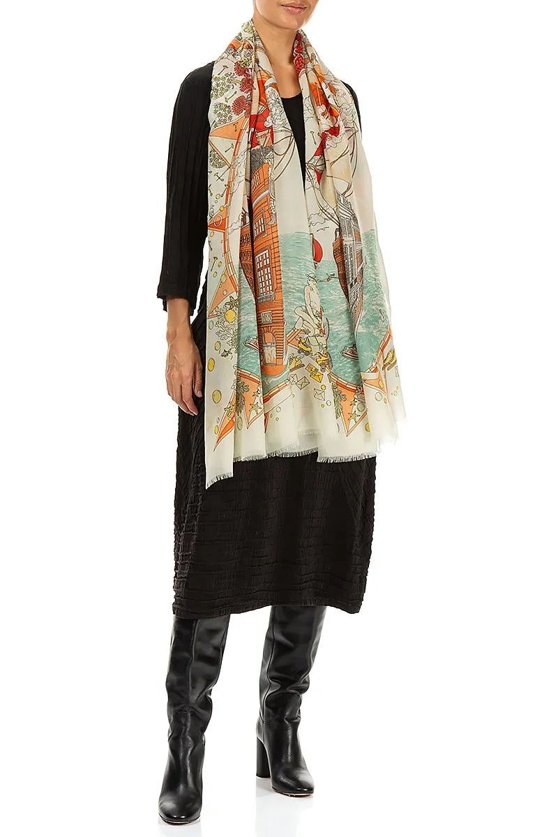 Venetian Voyage Kaschmir-Seidenschal