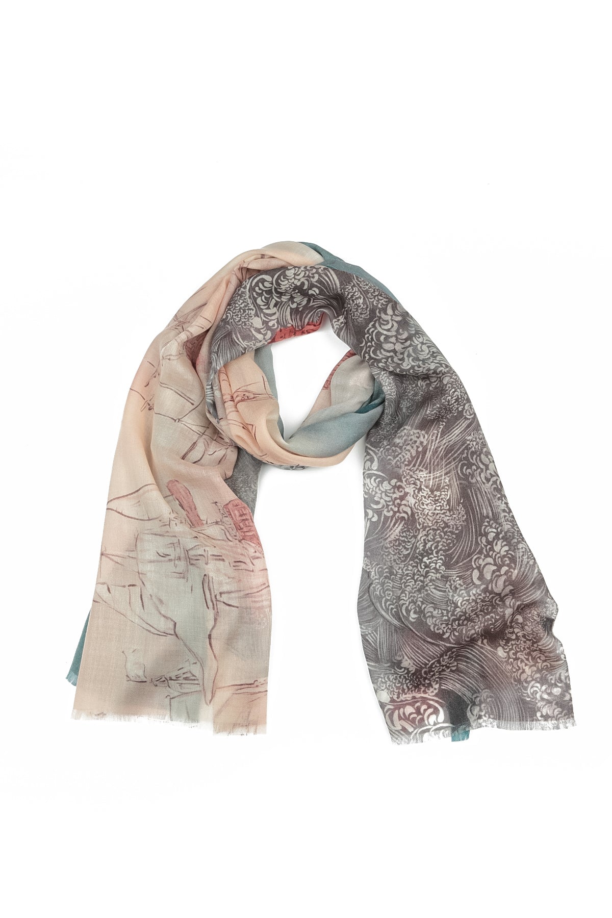 Foulard Cachemire Soie Voiles d&