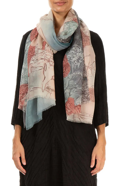 Foulard Cachemire Soie Voiles d&