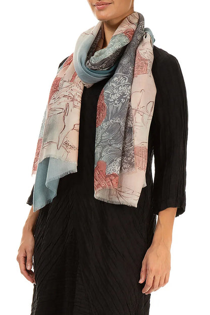 Foulard Cachemire Soie Voiles d&