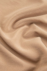 Wide Light Brown Silk Trousers 5