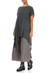 Wide Truffle Cotton Trousers 4