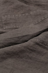 Wide Truffle Off-Dye Linen Trousers 4