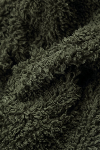 Zips Forest Mist Teddy-Baumwolljacke