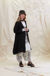 Balloon Artique White Linen Tunic Dress 9