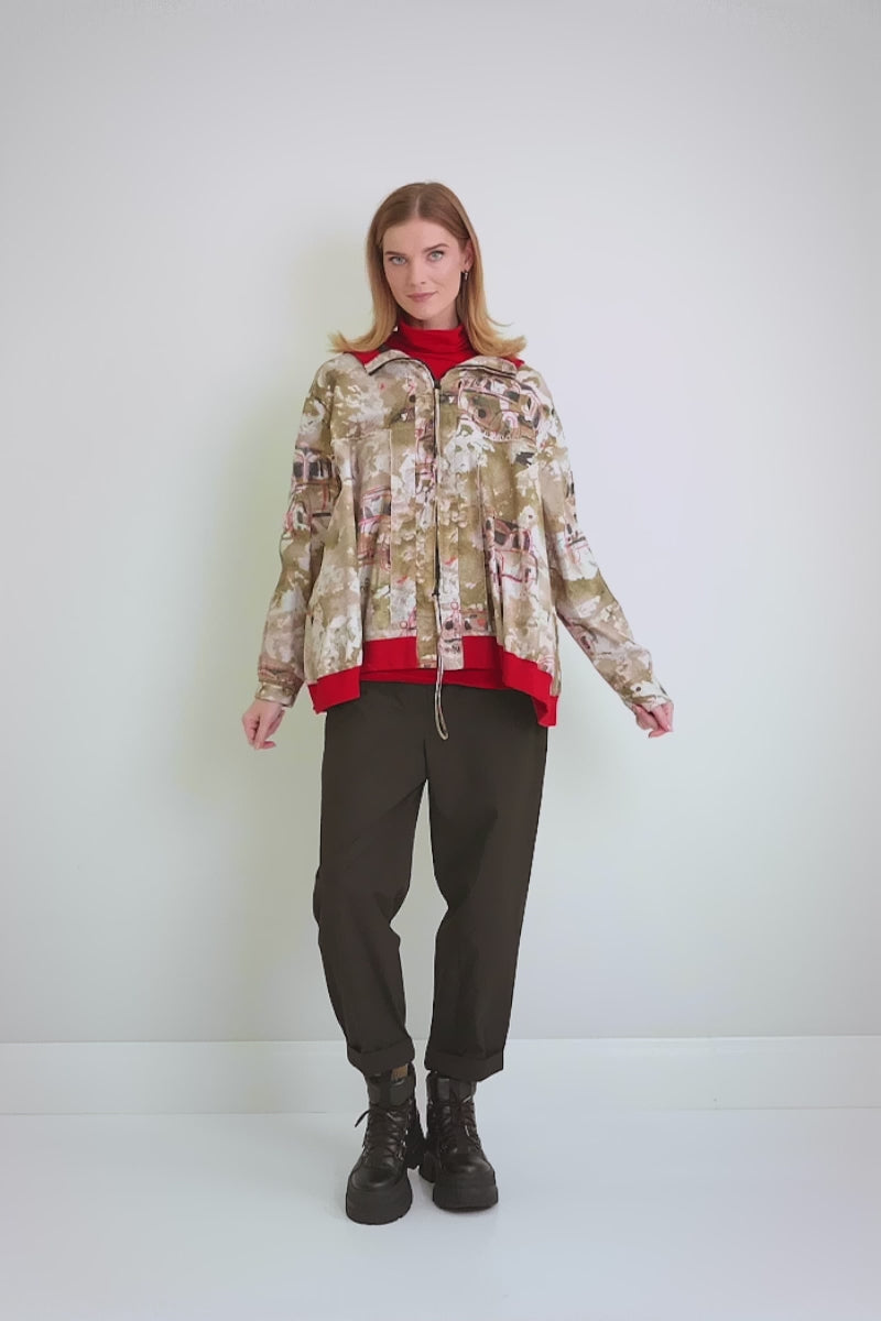 Loose Retro Cotton Jacket
