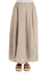 Balloon Natural Linen Maxi Skirt 1