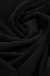 Black Warm Cotton Jersey Trouser Leggings 4
