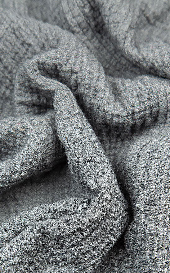 Cowl Neck Grey Wool Tunic 5
