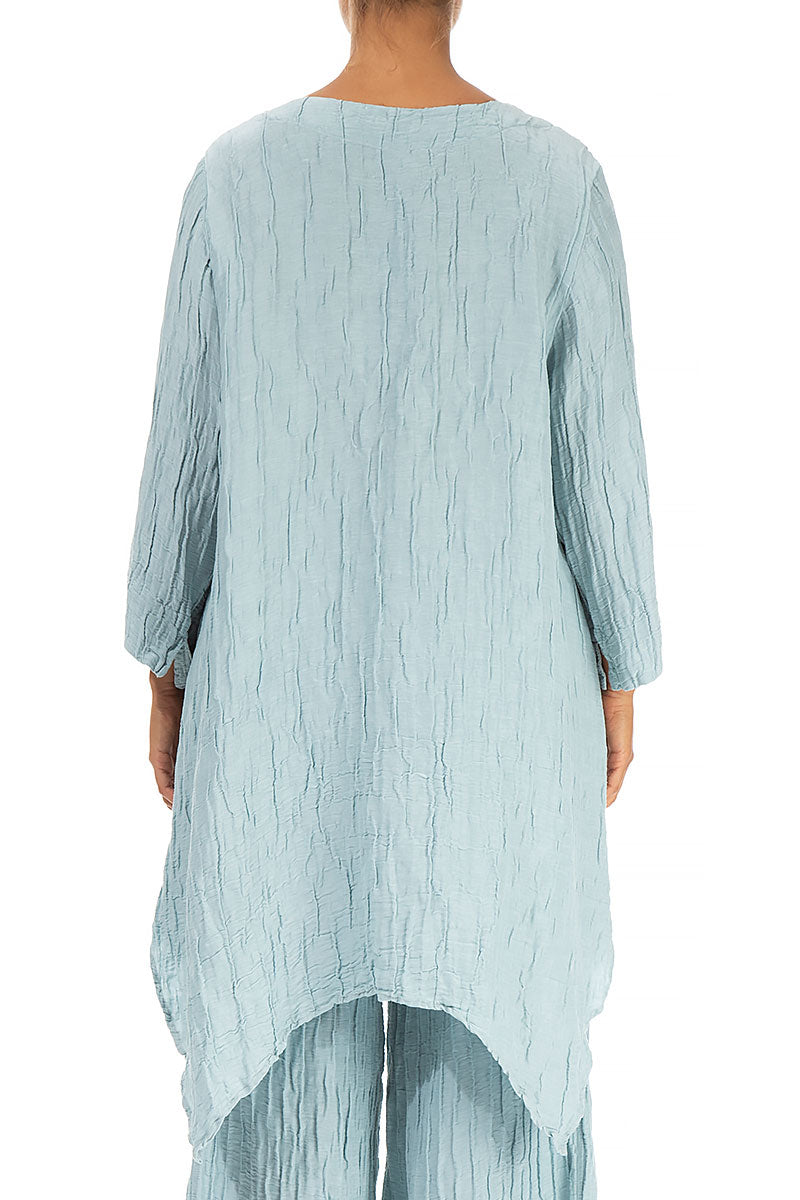 Crinkled Breeze Silk Linen Tunic 2