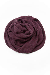 Extra Long Mulberry Wool Scarf 5