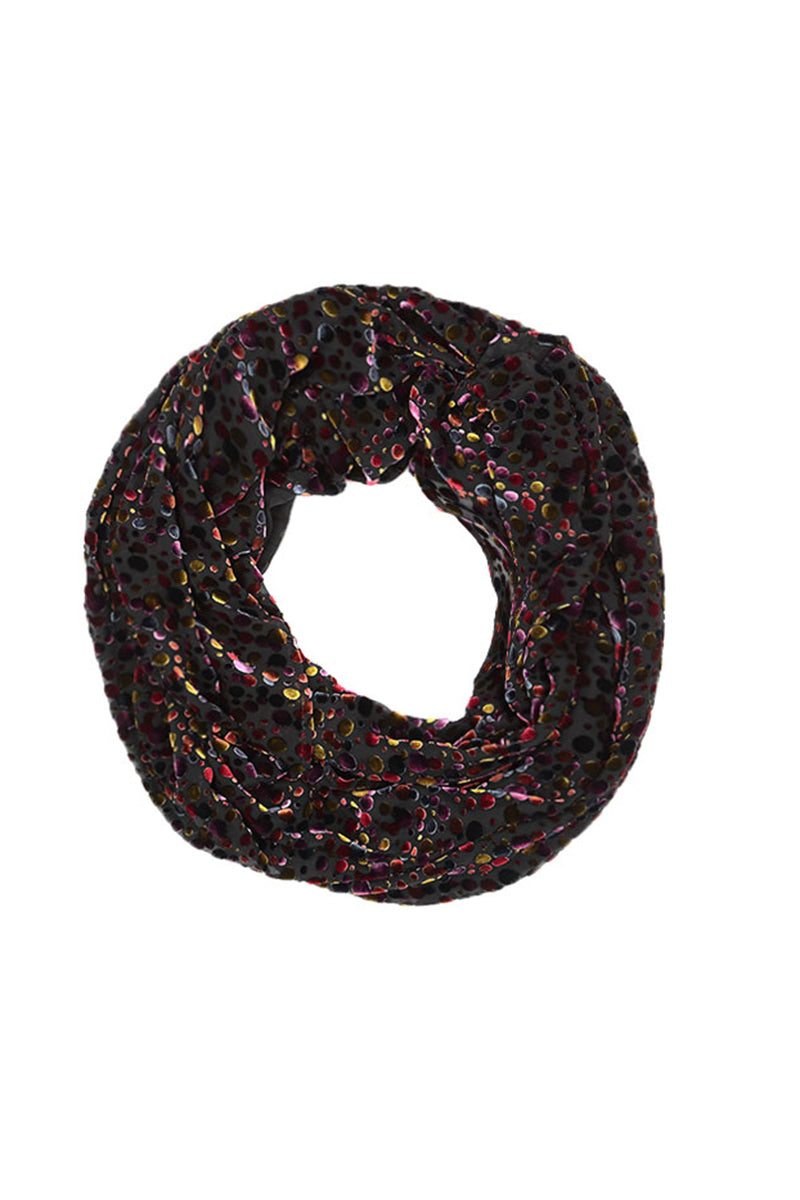 Festive Devoré Silk Velvet Scarf 5