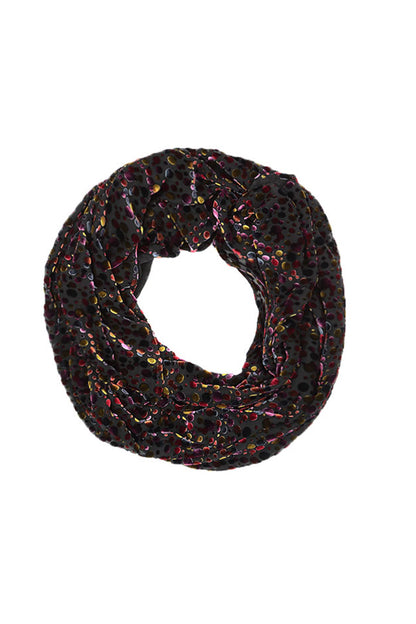 Festive Devoré Silk Velvet Scarf 5