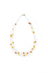 Geometric Amber Bead Necklace 1