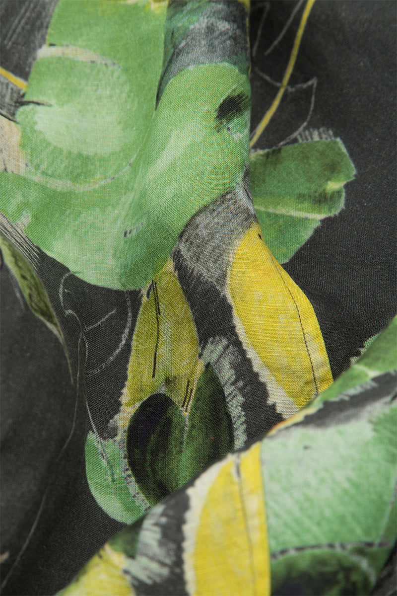 Loose Waterlilies Linen Trousers 4