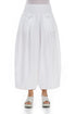 Loose White Linen Trousers 1