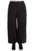 Loose Crinkled Black Trousers 1